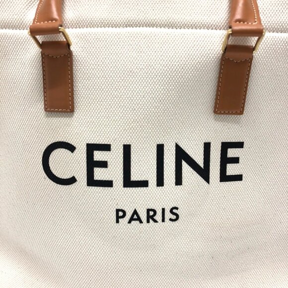 CELINE White Tote Bag - Picture 5 of 15